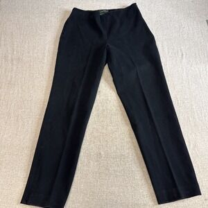 Lauren Ralph Lauren Green Label Size 10 Side Zip Pants Black - Ankle Zip